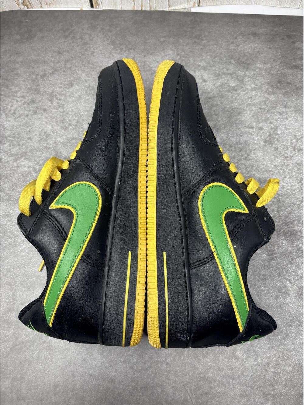 Nike Air Force 1 Low Jamaica Black Green Yellow AF1 Size 10 306353-061 2006